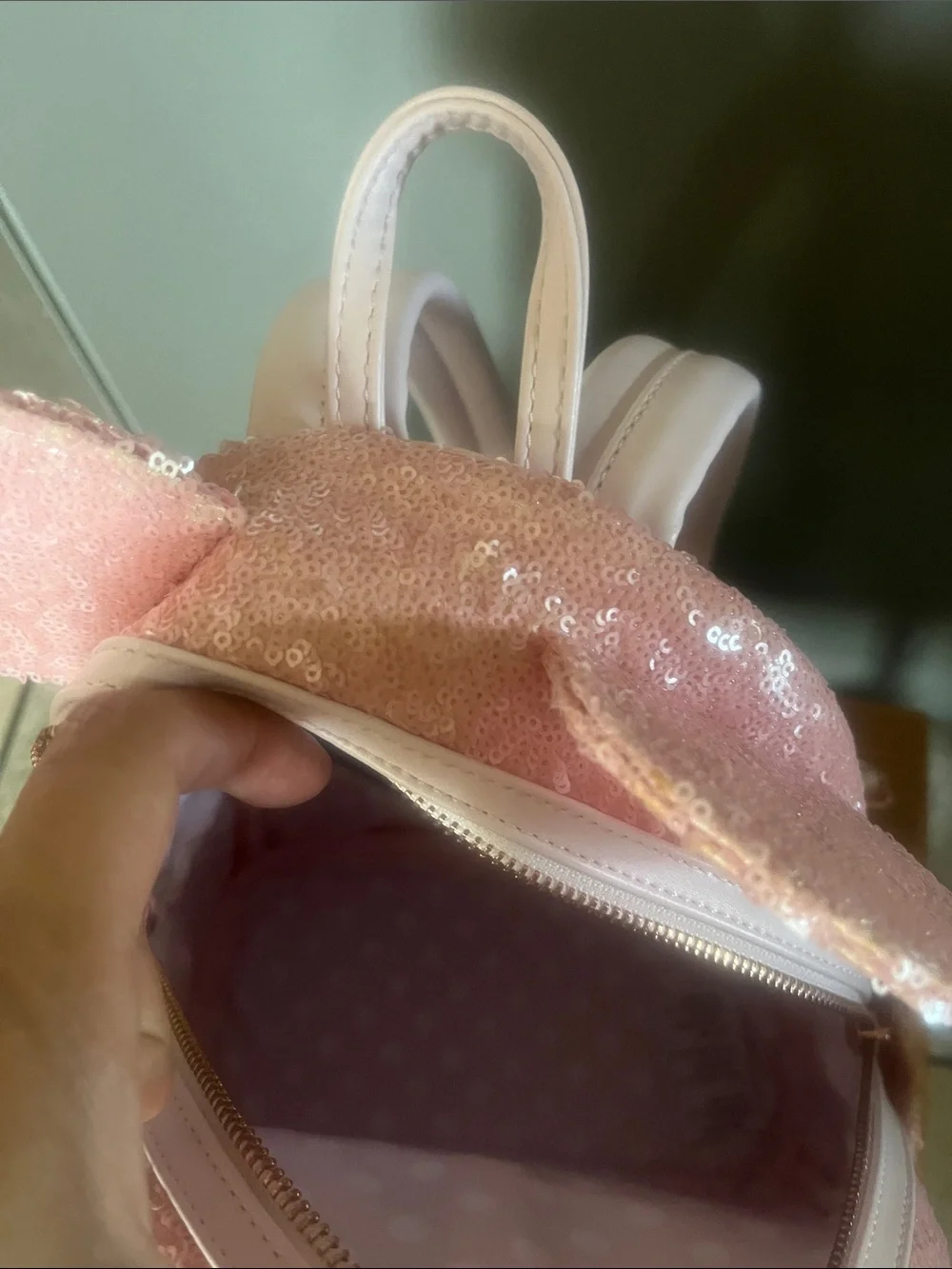 Loungefly sparkling pink